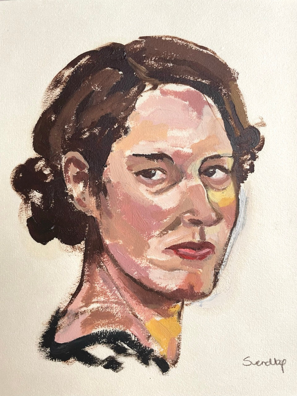 Phoebe Waller-Bridge Portrait by Elisabeth Svendby 